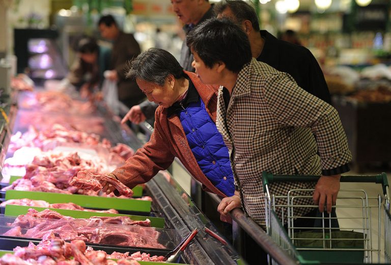 大陸豬肉供應全面告急 傳貴州縣城每天限量七隻