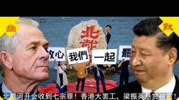 北戴河開會 收到七宗罪 香港大罷工 黨國血旗扔大海 梁振英懸賞100萬效忠 被雷！