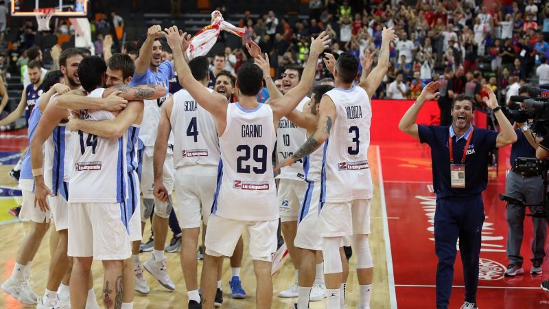男篮世界杯 阿根廷淘汰夺冠大热晋级四强
