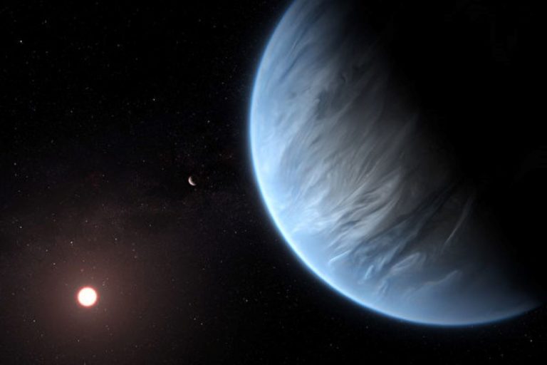 首度發現 適居太陽系外行星大氣中有水存在