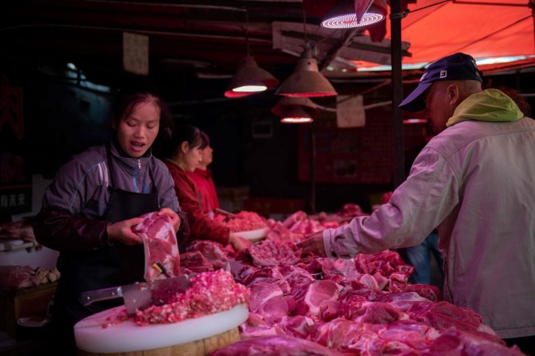 大陸豬肉價上週飆漲4.1% 牛羊肉價皆漲