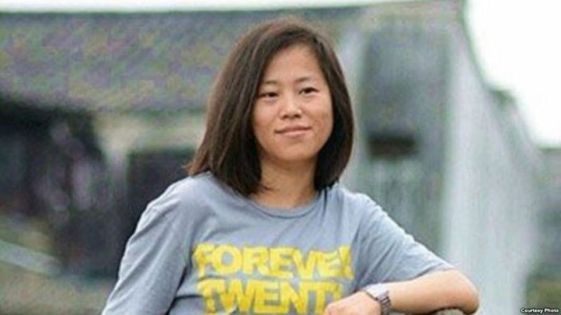 “六四天网”公民记者王晶出狱  脑癌恶化