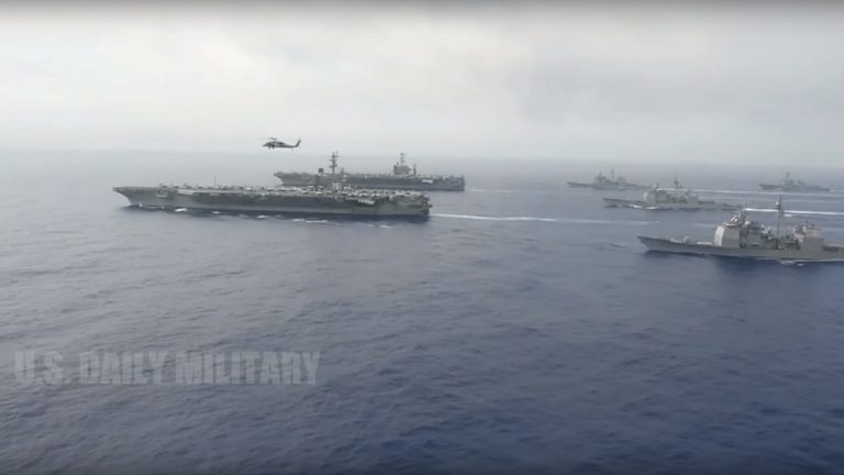 美國第七艦隊主導 首與東協海上聯合軍演