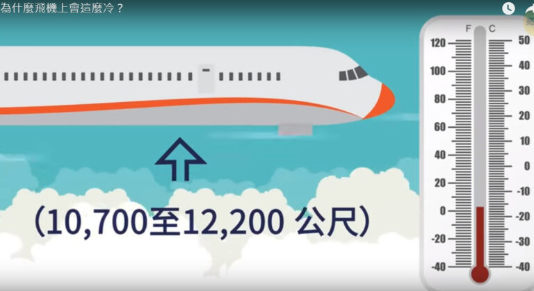 為什麼飛機上會這麼冷？機艙內的溫度是多少？（視頻）