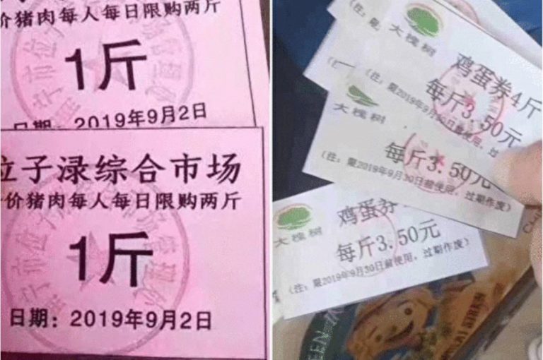 南寧一市場「豬肉票」使用2天即停