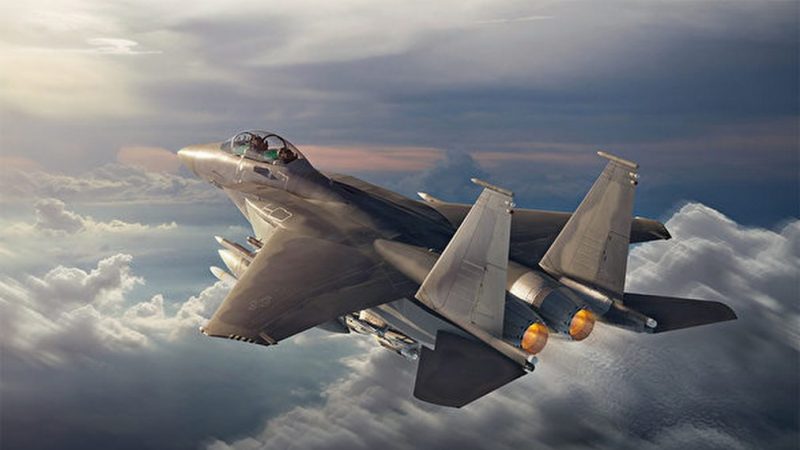 配有先进设备 波音公布F-15EX战机飞行画面