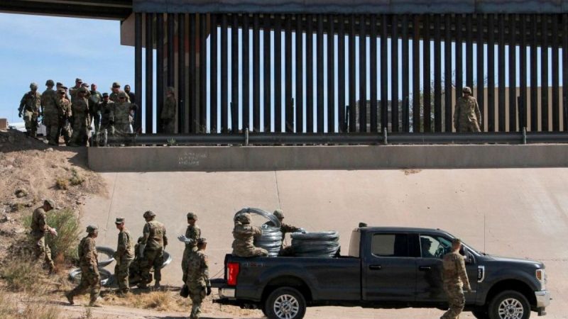 對抗非法移民 美國防部:美墨邊界維持5500部隊