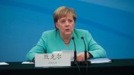默克尔访华提香港 中共高层首次表态