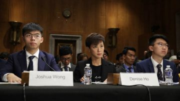何韵诗美国国会发言 并接受新唐人采访