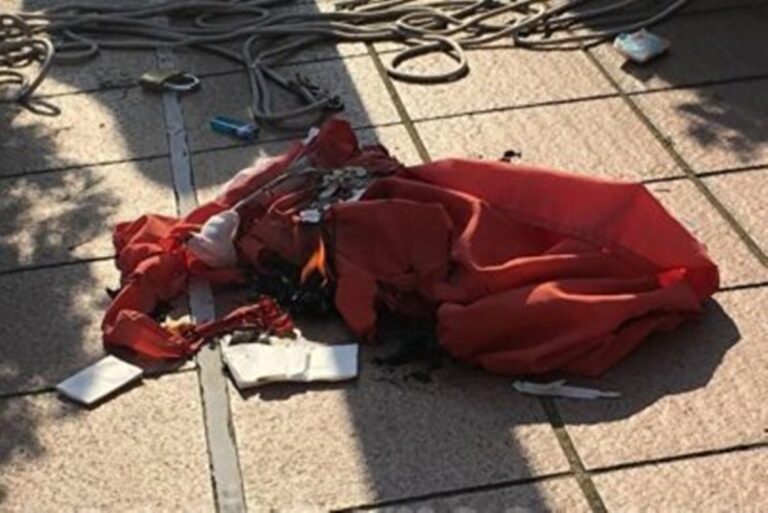 【禁聞】五星旗成抗議目標 港有眾多隱藏示威者
