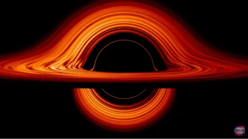 太酷了！ NASA模擬黑洞引力影片曝光（視頻）