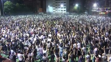 【禁闻】港警枪击示威者 引发全港多区抗议