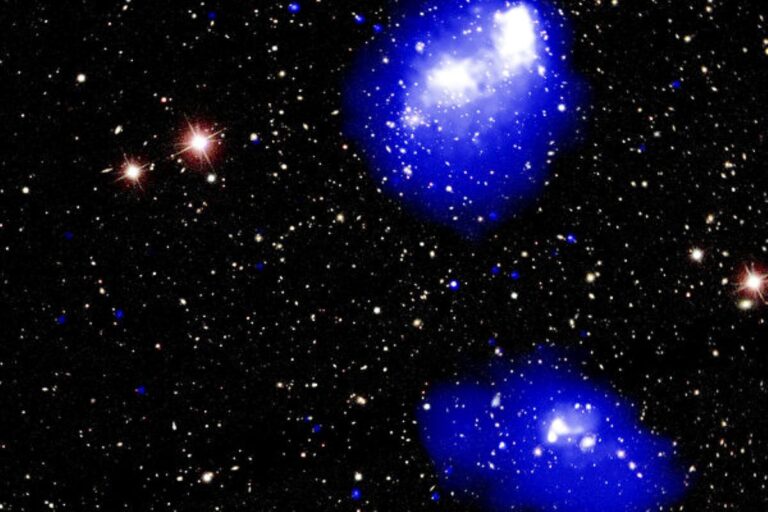 4個星系團罕見碰撞 將合併成龐大天體