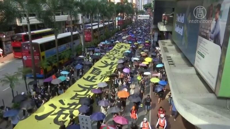 袁斌：《禁蒙面法》吓不住誓捍自由的香港人民
