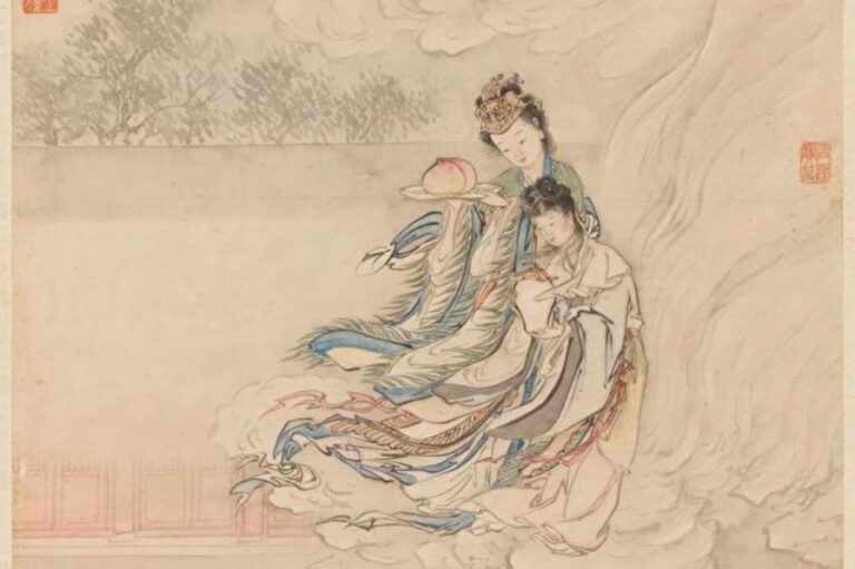 為父繡佛雙目盲 孝女駕鳳乘雲飛仙界