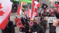 撑港抗强权 多伦多举行集会游行