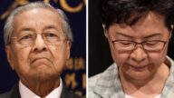 全球元首第一個：馬哈蒂爾建議林鄭辭職
