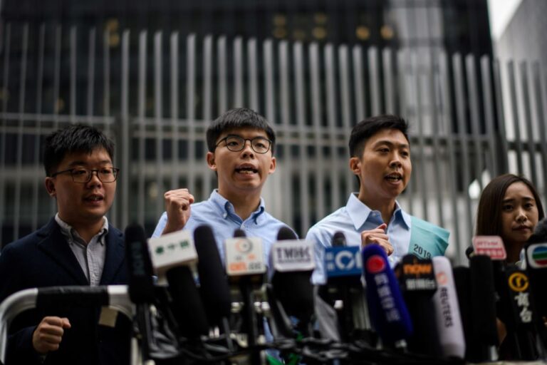DQ黃之鋒或為國際制裁送彈藥 一國兩制名存實亡