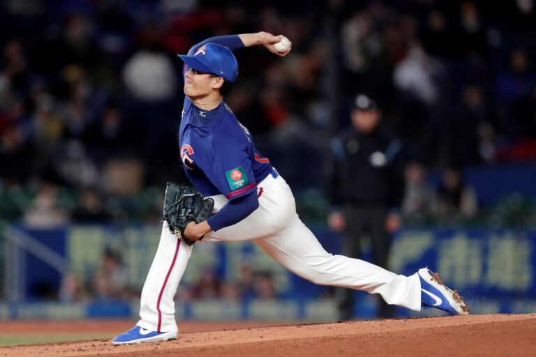 12強賽張奕6.2局好投 中華7：0完封韓國