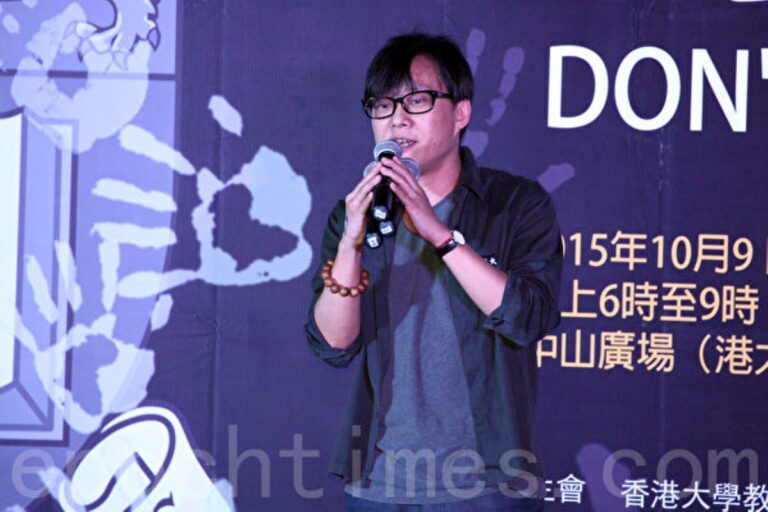 林夕出席撐港演唱會 播理大抗爭影片不禁灑淚