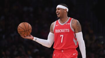 NBA安东尼复出首秀 开拓者不敌鹈鹕