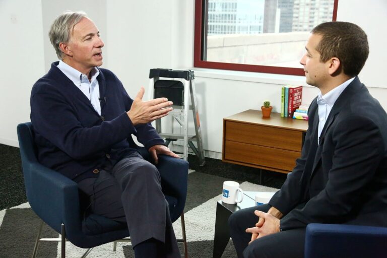 被指巨額押注沽空股市 橋水創辦人否認