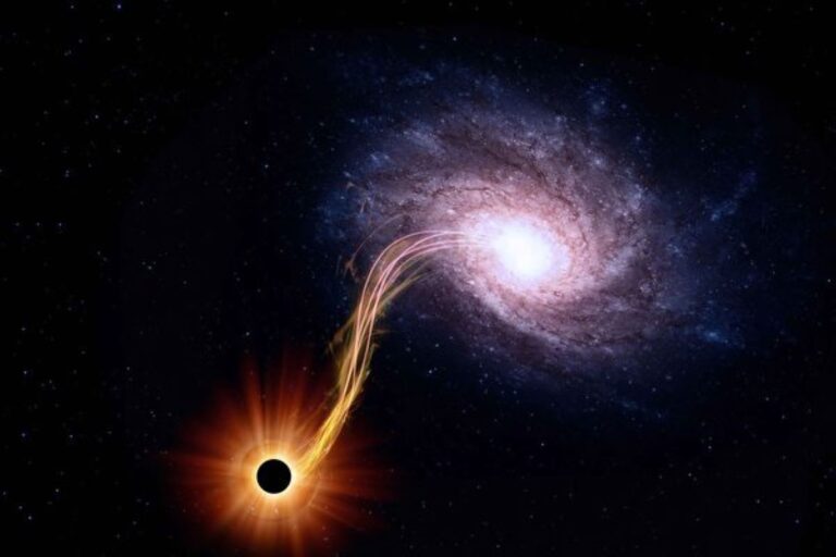 銀河系中心黑洞以超高速拋出一顆恆星