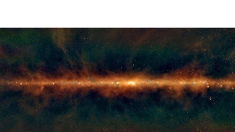 新照片：从射电波段看到的壮丽银河