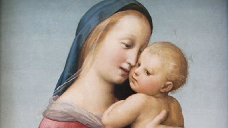 善与美的合一：拉斐尔的《圣母子》