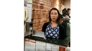 港警瘋狂 女街坊購物亦被抓 對鏡聲明:我不會自殺
