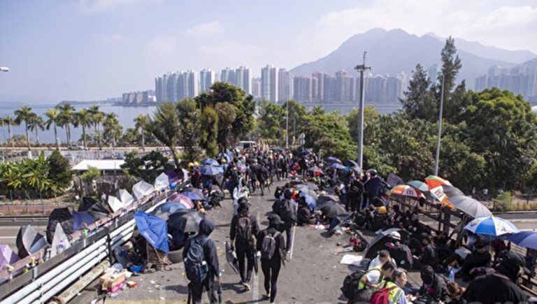 【直播回放】中大重開公路 籲港府回應兩訴求