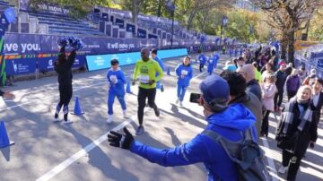 紐約馬拉松預熱 千名學童中央公園慢跑