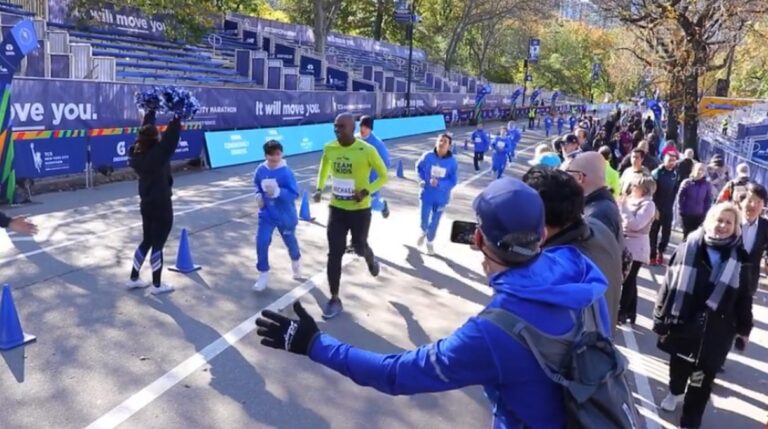 紐約馬拉松預熱 千名學童中央公園慢跑