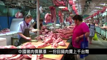 中國一分鐘：中國豬肉價暴漲 一份回鍋肉賣上千台幣