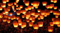 臺灣平溪放天燈 祈願美夢成真