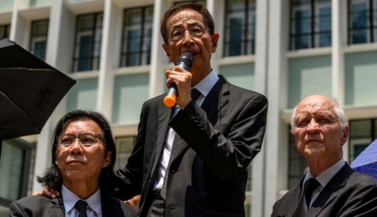 李柱銘郭榮鏗華府發聲 警告港版國安法惡果
