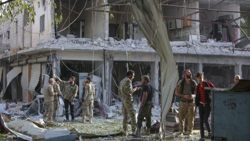 平静两周后 叙利亚边境遭炸弹攻击13死30伤