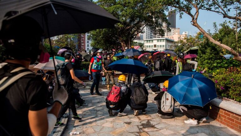 【直播回放】11.14香港反極權 愛丁堡廣場港人續抗爭