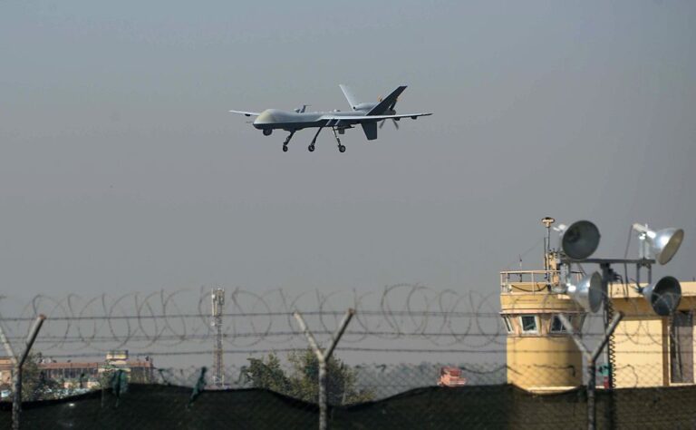 美軍無人機 疑利比亞上空被撃落