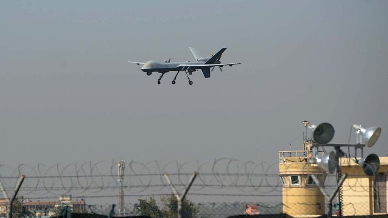 美軍無人機 疑利比亞上空被撃落