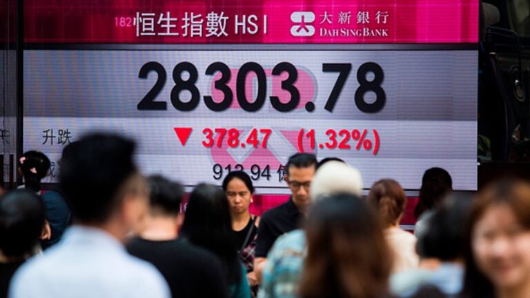 【禁聞】香港中資股閃崩 中共自堵圈錢路