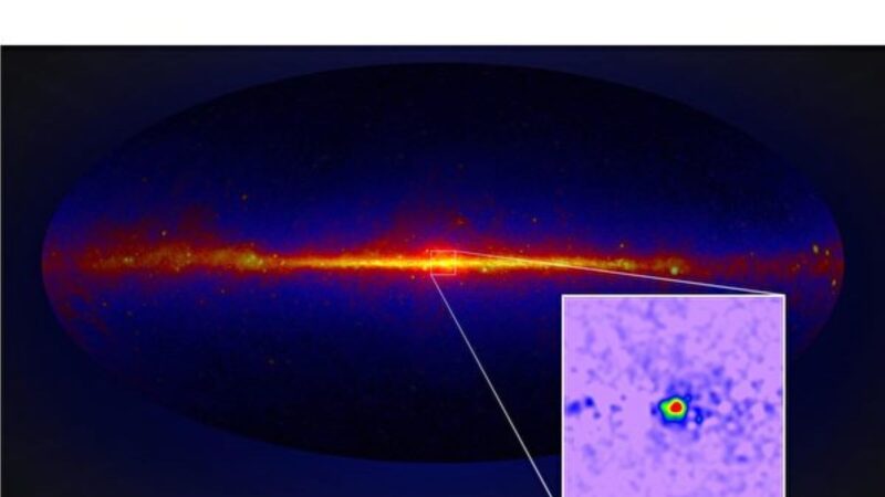 MIT：银河系中心伽马射线或来自暗物质团