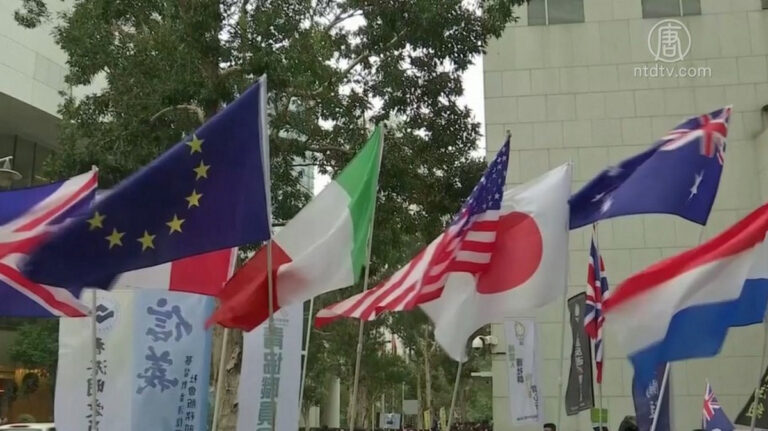 香港社福界遊行 促多國領館關注港人權