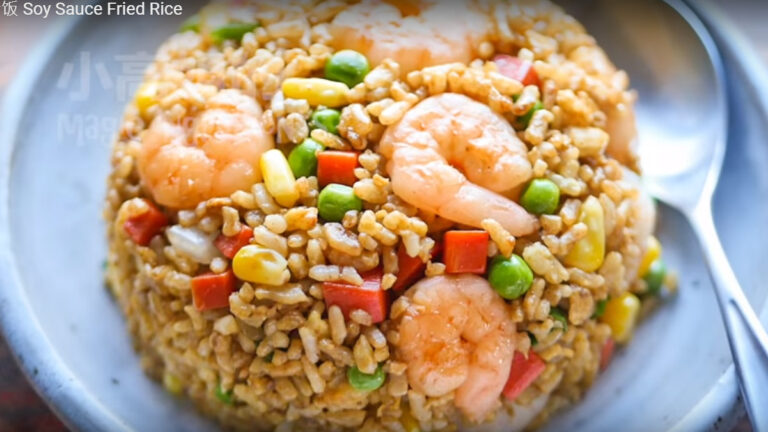 醬油炒飯 每一口吃起來都很香（視頻）