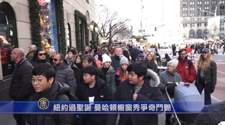 紐約過聖誕 曼哈頓櫥窗秀爭奇鬥艷