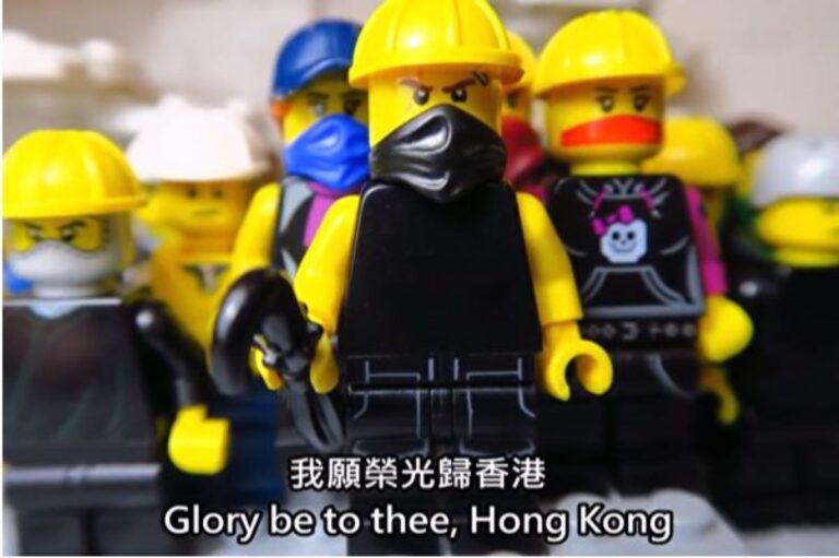 樂高積木版反送中 作者：受港人團結感動(視頻)