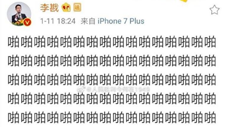 李敖兒子搧國台辦114「耳光」 被永久封殺