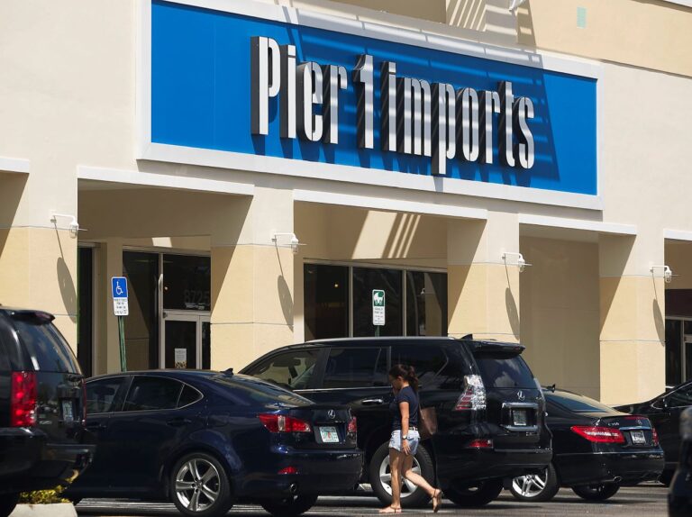 美國零售商Pier 1將關閉450家門店