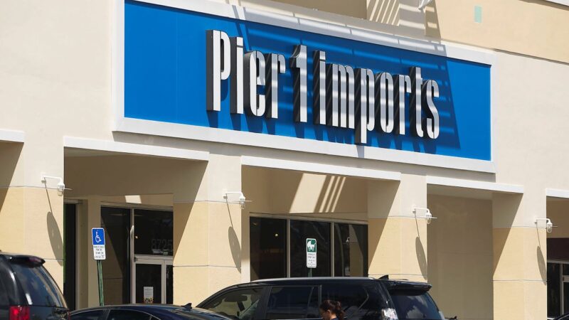 美國零售商Pier 1將關閉450家門店