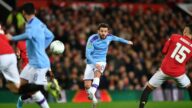 英格蘭聯賽盃半決賽：曼城客場完勝曼聯